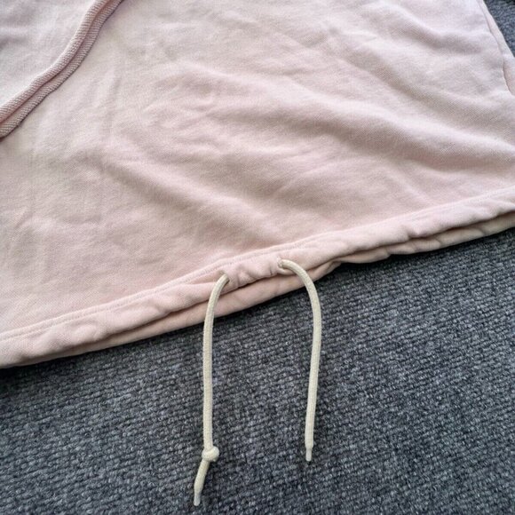 Nike Women’s Pale Pink Hoodie Hooded Sweatshirt Size XS Swoosh OVERSIZED - Picture 5 of 10